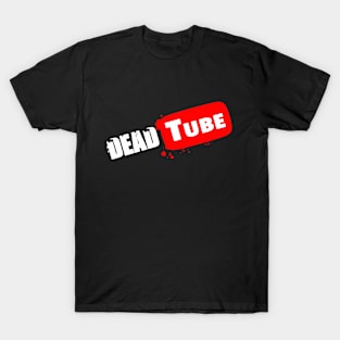 Dead Tube White Font T-Shirt